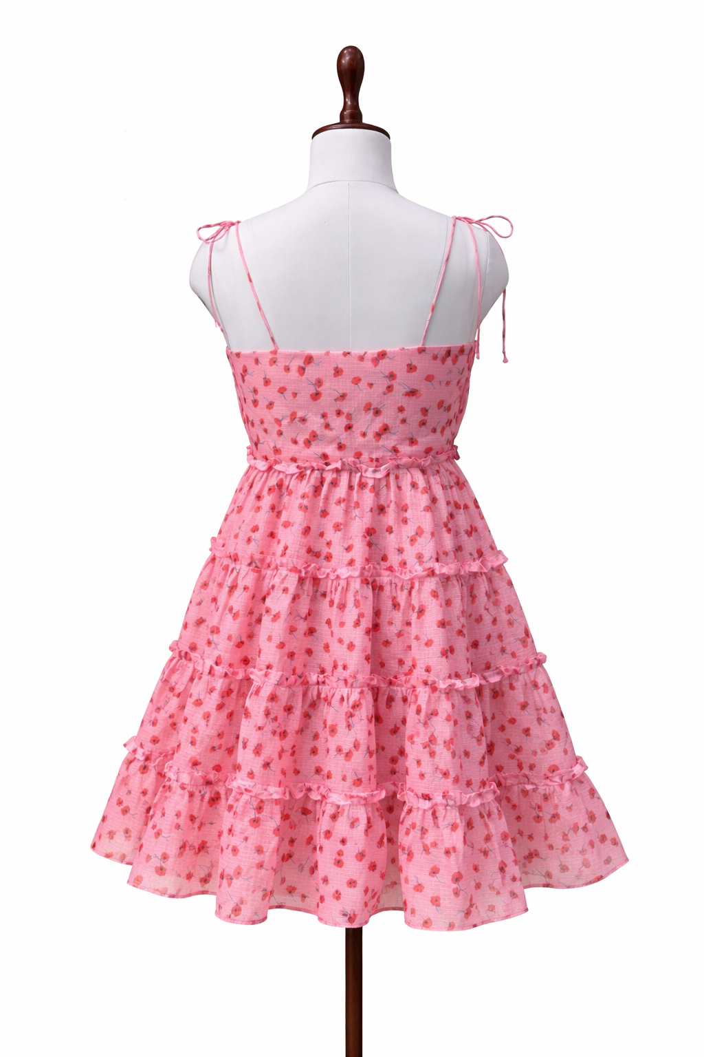 Cherry Blossom Tiered Dress - XS