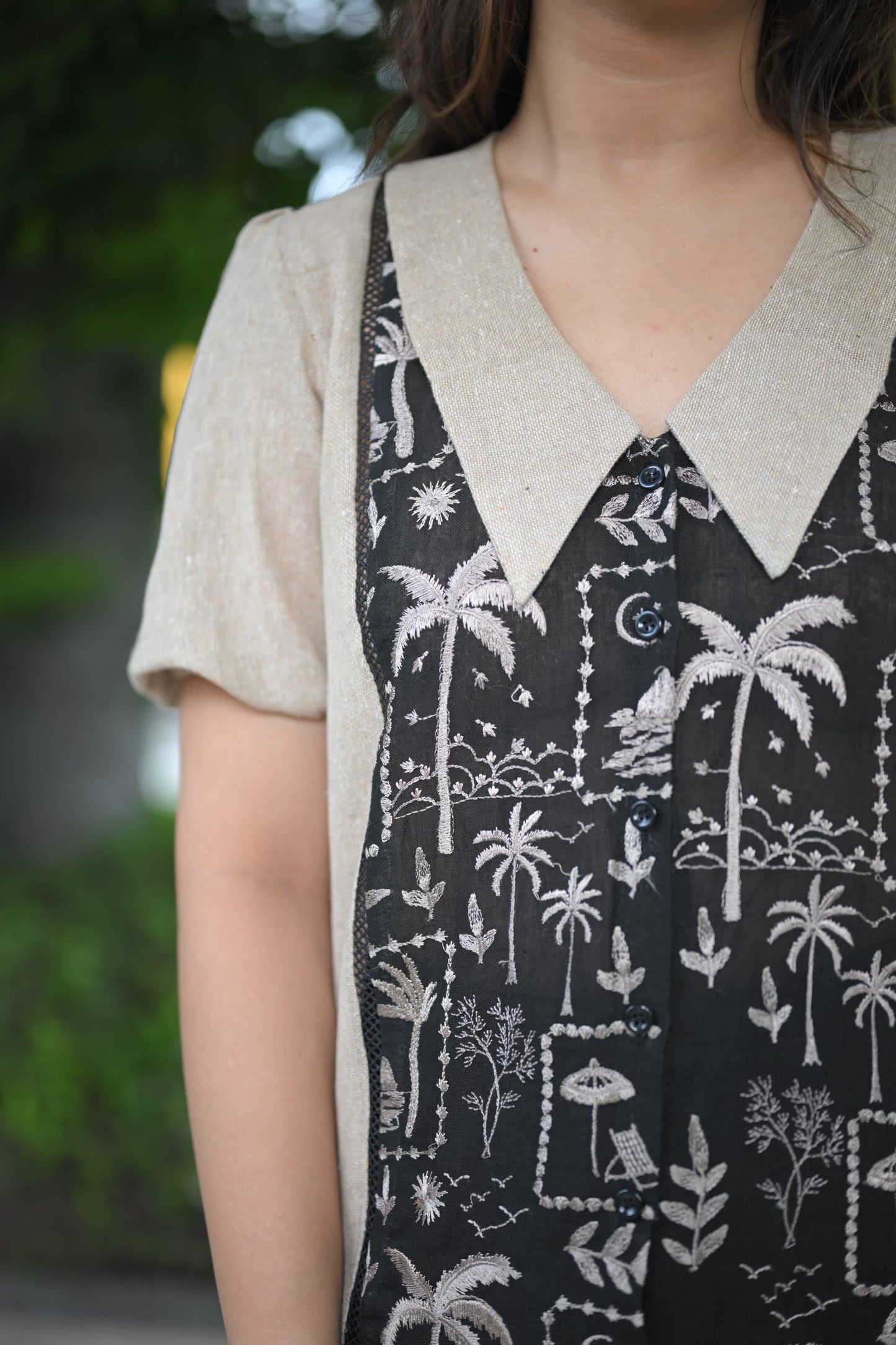 Rohina Jute-Linen Shirt