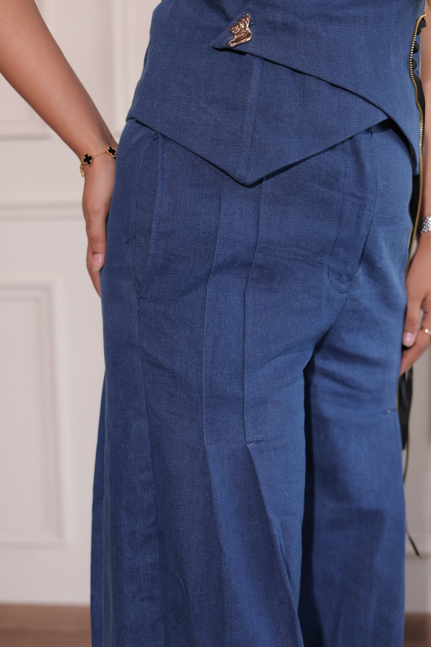 Celestial Denim Balloon Pants