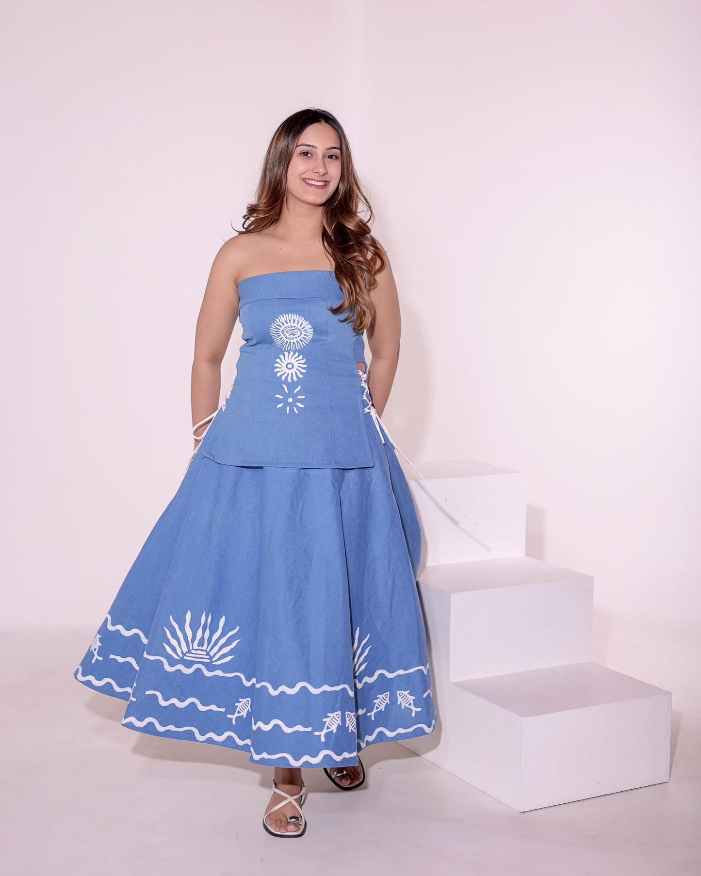 Dhoop Dhariya Skirt Set