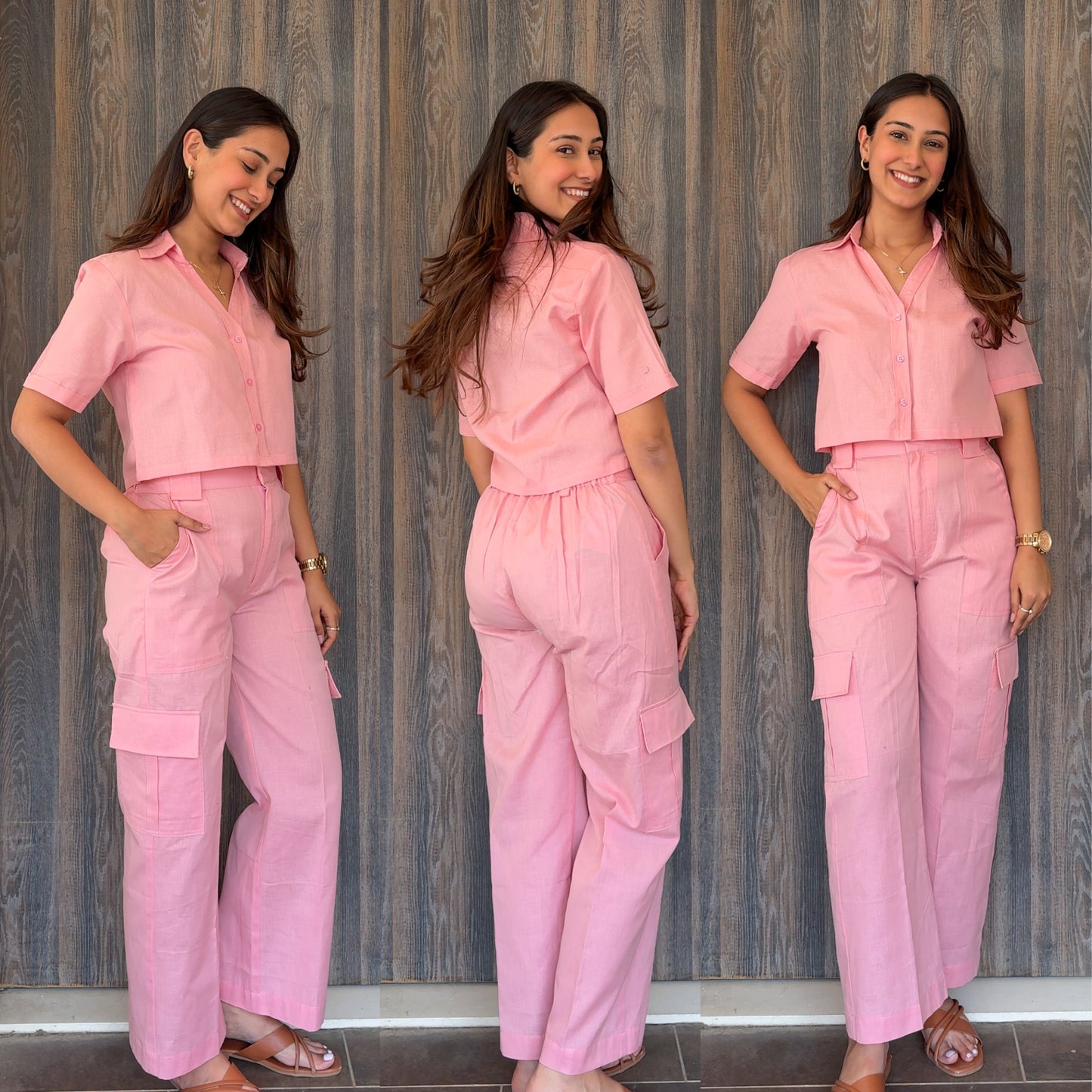 ZOEY SET —Steel blue