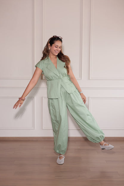 SAGE BALLOON PANTS