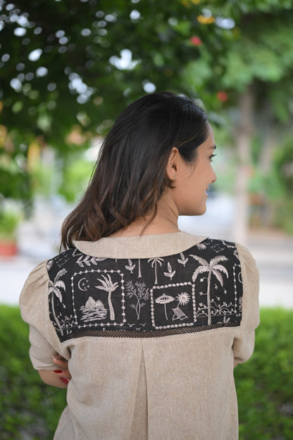 Rohina Jute-Linen Shirt