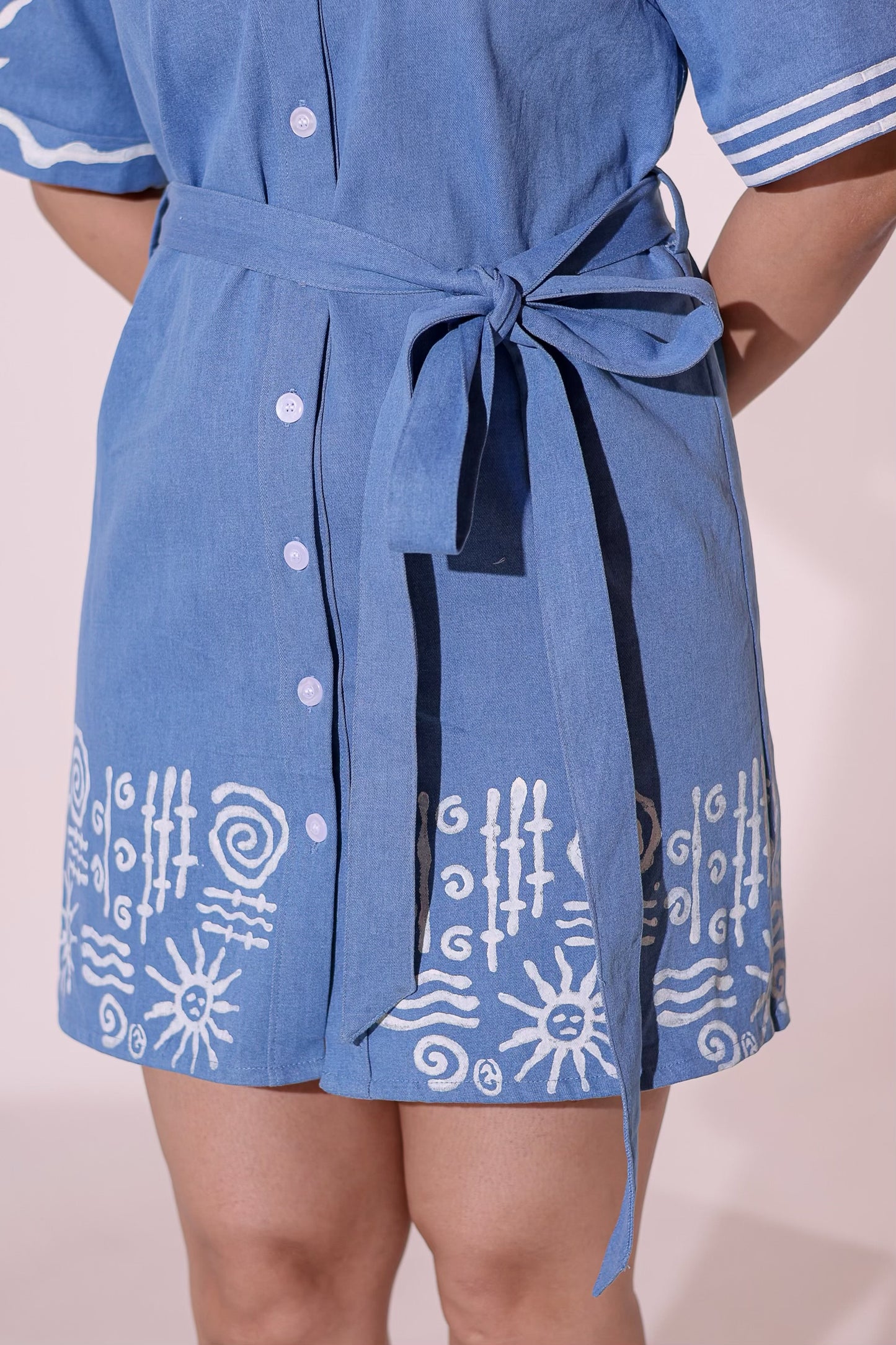 Surya Denim Shirt Dress