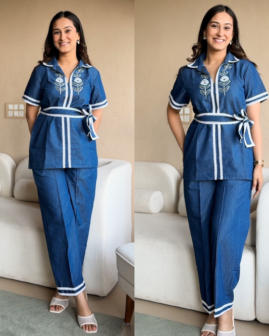 DAZZLE IN DENIM CO-ORD