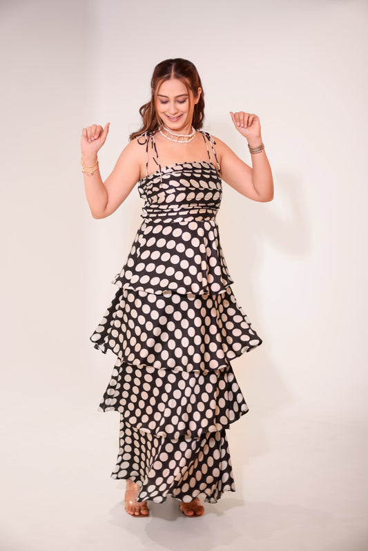TIERRA POLKA DRESS